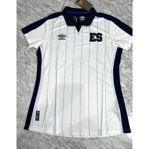 Umbro El Salvador National Team 2024 White Home Jersey authentic Women’s Medium